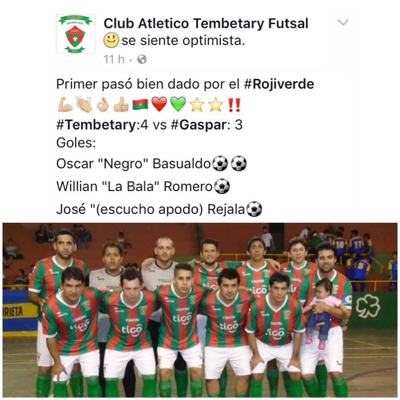 CATfutsal's tweet photo. #Rojiverde #Futsal @MIACITO @adostoquespy @SalvadorHicar @edwin_storrer @SrtaOlmedo @carlincorrea @FutsalPrimeraPy https://t.co/txPov6S7Gm