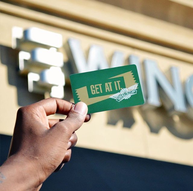 WingStop412's tweet photo. Shopping is crowded.  Wrapping is hard.  What if you gave them #Wingstop412 gift cards?  #JustSayin https://t.co/tFUJZB7qjj