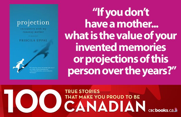 cbcbooks's tweet photo. Projection by @PriscilaUppal makes us proud to be Canadian: https://t.co/PsjWQKNFFA #cbcbooks100 https://t.co/NONoKDIFrC