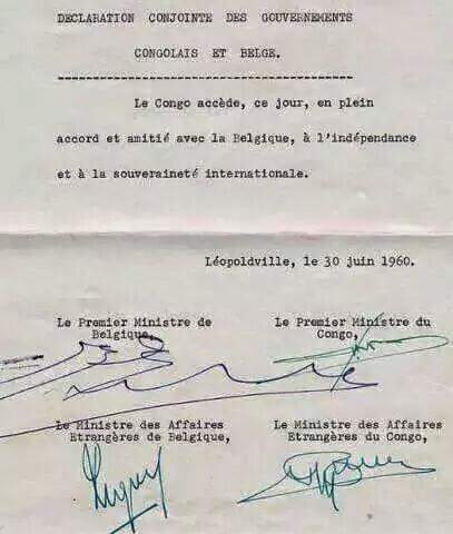 JKanyoni's tweet image. Cette grande déclaration vaut son pesant d'or et à conserver pour se rappeler ce que P.E.Lumumba a fait pour nous.