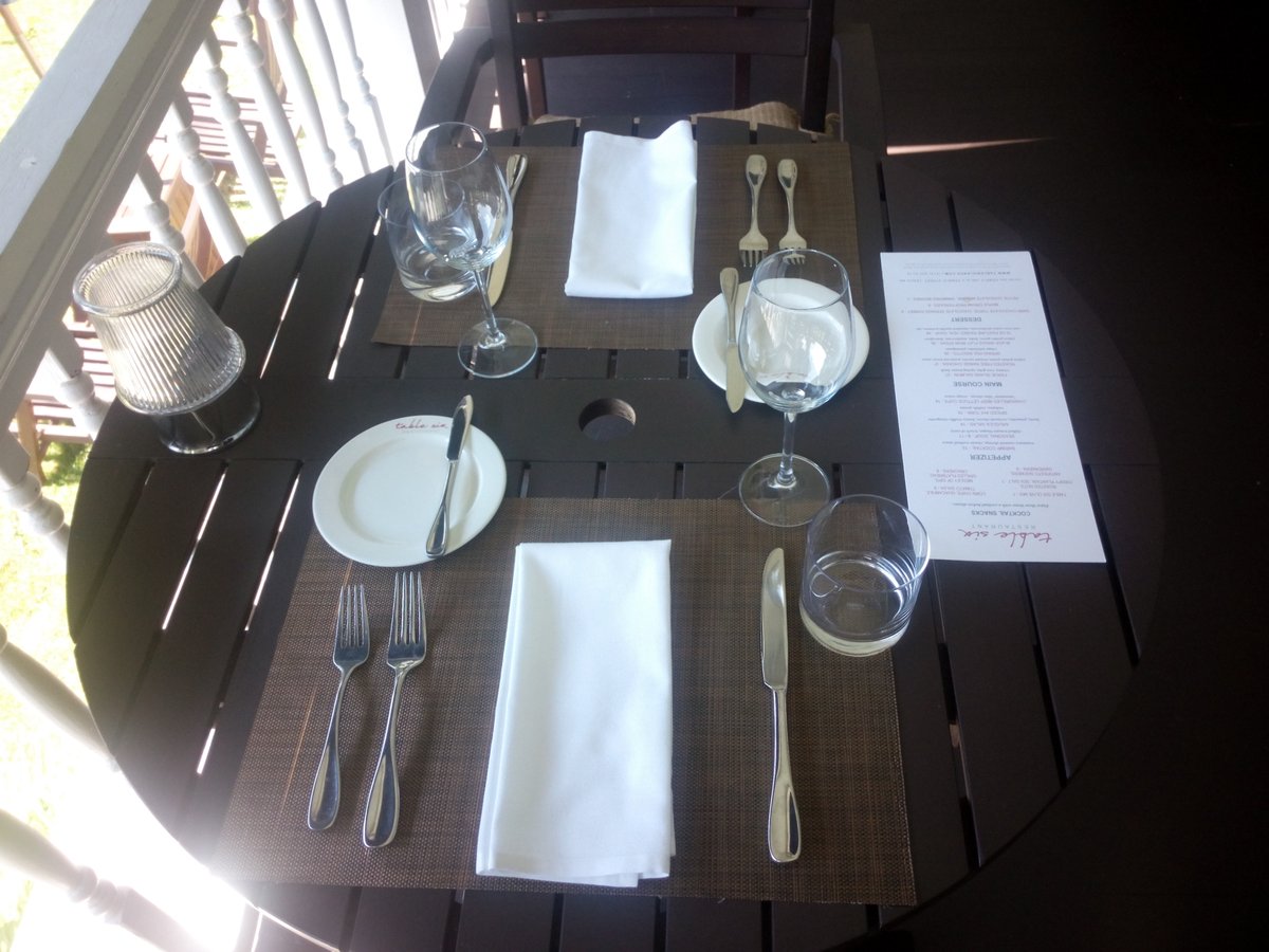 Table__Six's tweet photo. The table is set, the only thing missing is you. Come dine with us at Table Six! https://t.co/4qeOnUdFgj