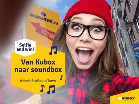 Kubusopslag's tweet photo. Bezoek je het North Sea Round Town #Rdam? Maak een #selfie met de Kubox, ga naar onze #fb pagina &amp; #win https://t.co/7r3WMW16AW