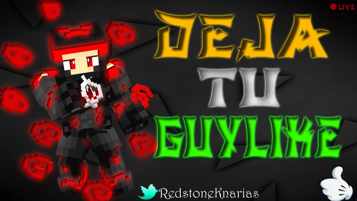 Alberto_Jake_'s tweet photo. @RedstoneKnarias  Espero Te Guste Y Lo Uses En Tus Directos O Videos <3 https://t.co/qxRakrccwu