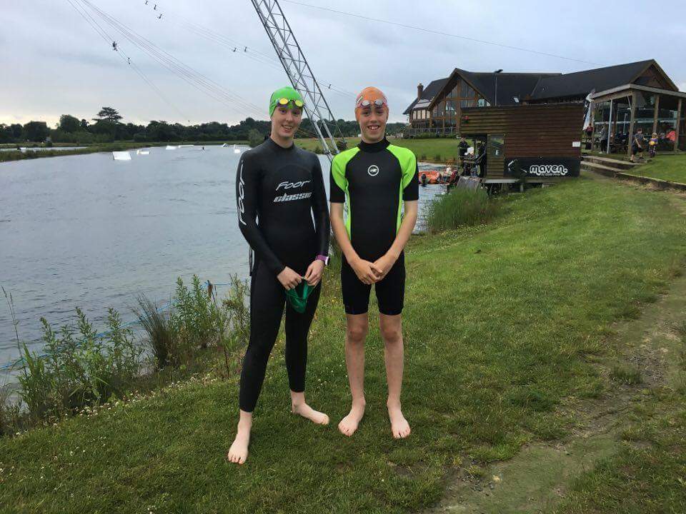 Bronwyntagg's tweet image. Looking forward to another sesh tomorrow morning of teaching my lil brother to swim open water. #passontheknowledge