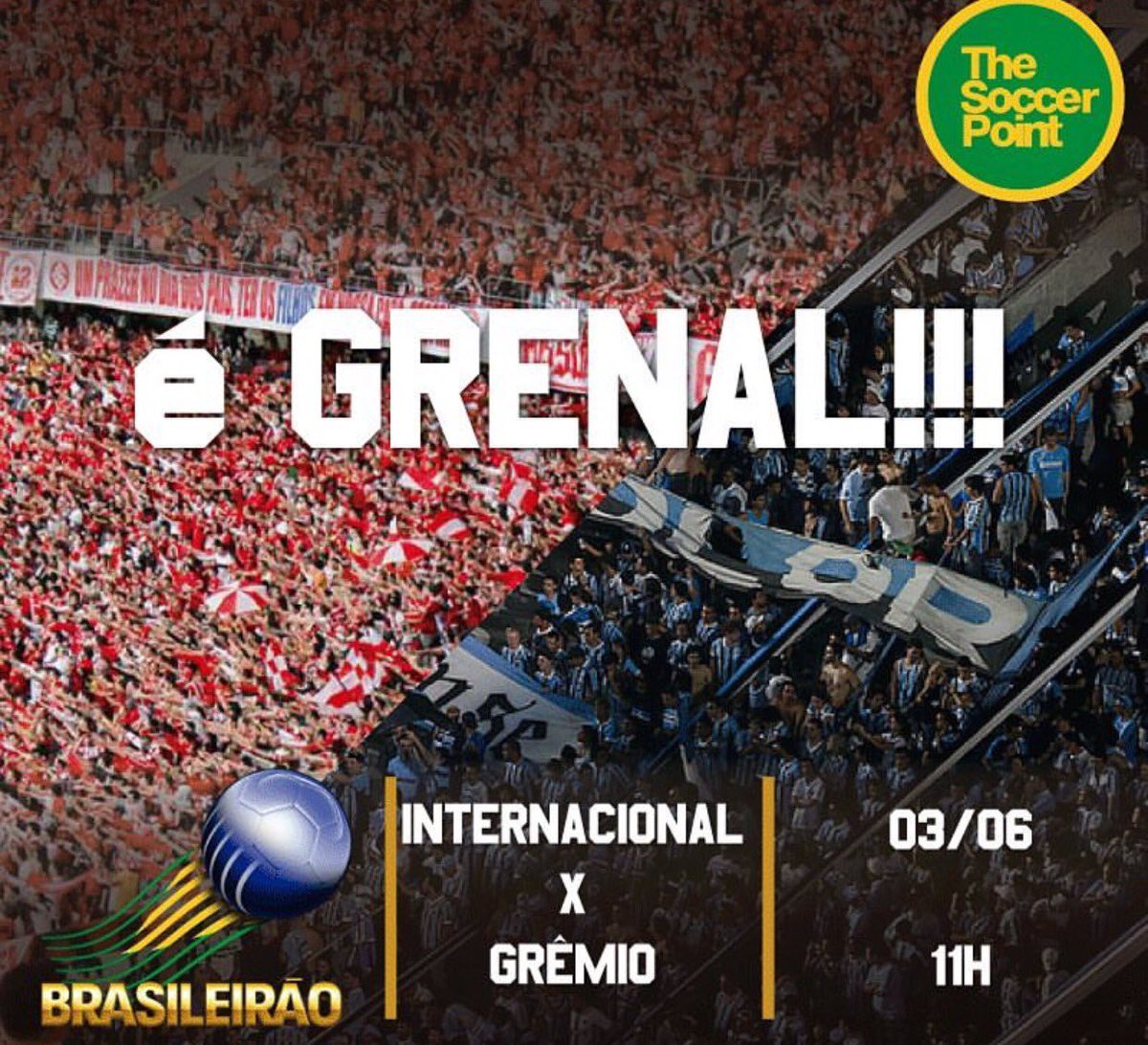 thesoccerpoint's tweet photo. Amanhã no @thesoccerpoint Zona Norte.
Ao lado da Faculdade São Judas.
Dom Diogo de Souza 44.
Esperamos vcs https://t.co/S9HvAzIwj0