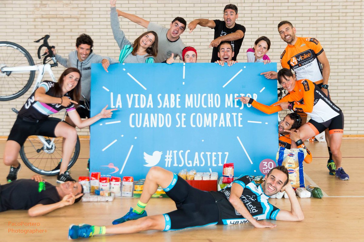 Nuestro granito de arena en #3TSLegutio donación para el banco de alimentos de Álava con #ISGasteiz a x los 4000kgr