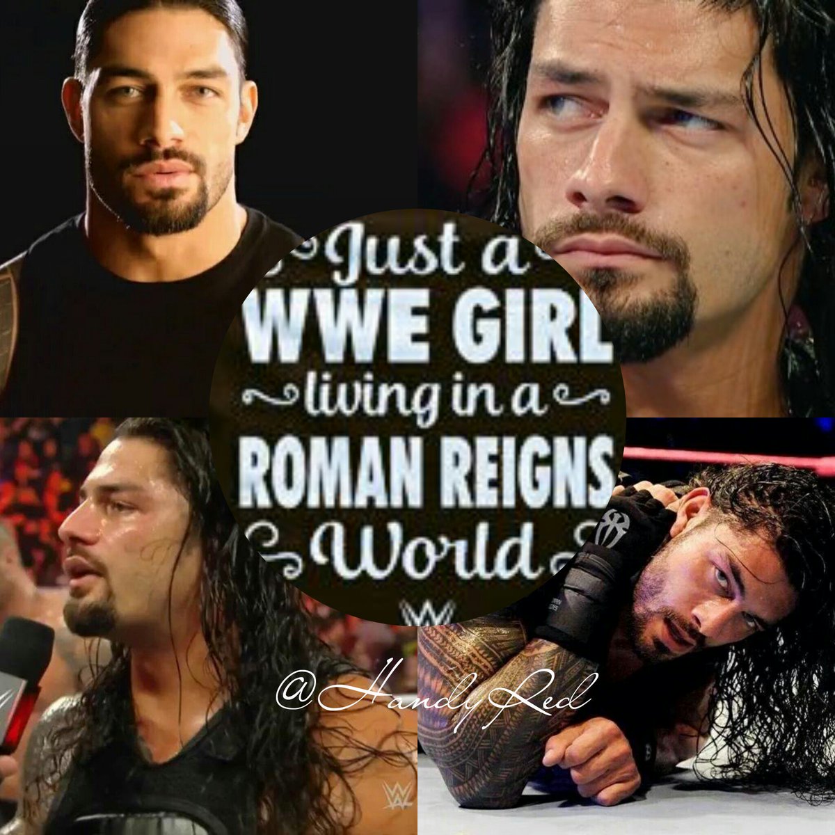 Couldn't think of a better world to 
Live in!! I'm sure I'm not on my own..
#RomanReigns #TheGuy #3XChamp