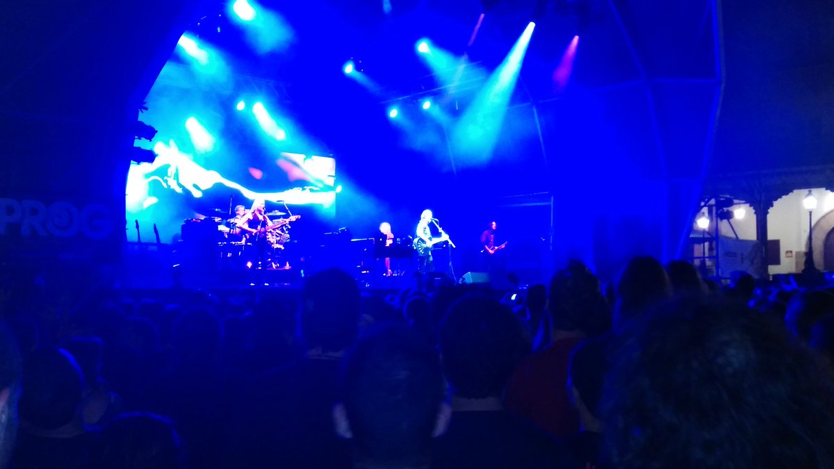 That <a href="/StevenWilsonHQ/">Steven Wilson</a> has taken the stage at <a href="/BeProgFestival/">Be Prog! Festival</a>. He's rocking...