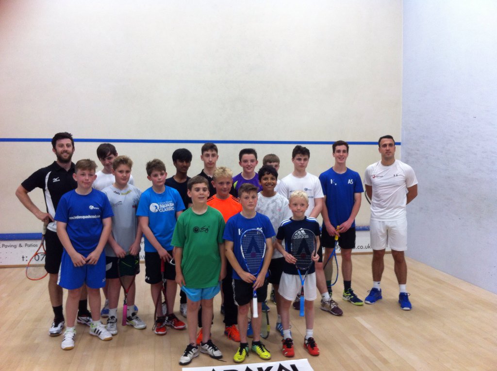 Thanks to <a href="/DarylSelby/">Daryl Selby</a> &amp; <a href="/pbarkersquash/">Peter Barker</a> for tonight <a href="/BexJnrSquash/">*</a> loved it! <a href="/BexleyTennis/">Bexley Tennis Club</a>