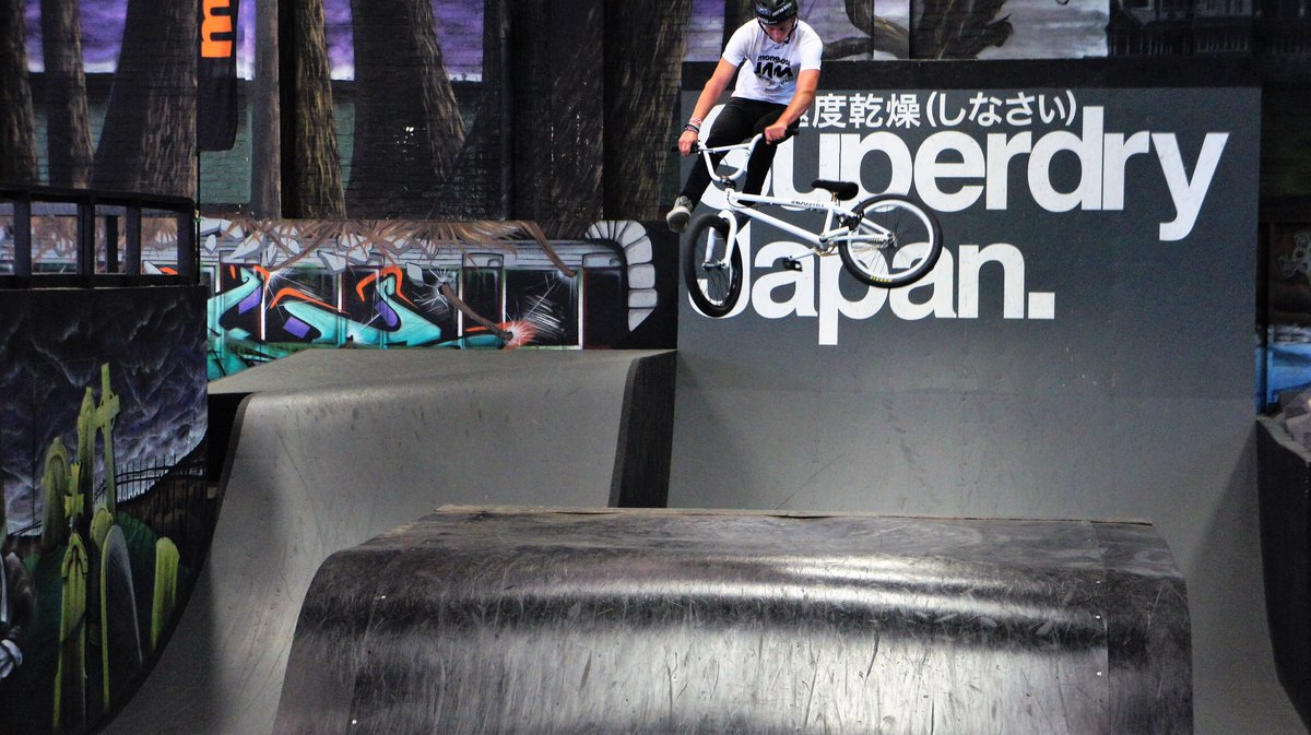 pleasegouk's tweet photo. Sounds like R crew @7sandthecity R having a blast, Vibe @RushSkatePark is electric! #fuel2thefinish #mongoosejam16 https://t.co/3UjCb8uuV4