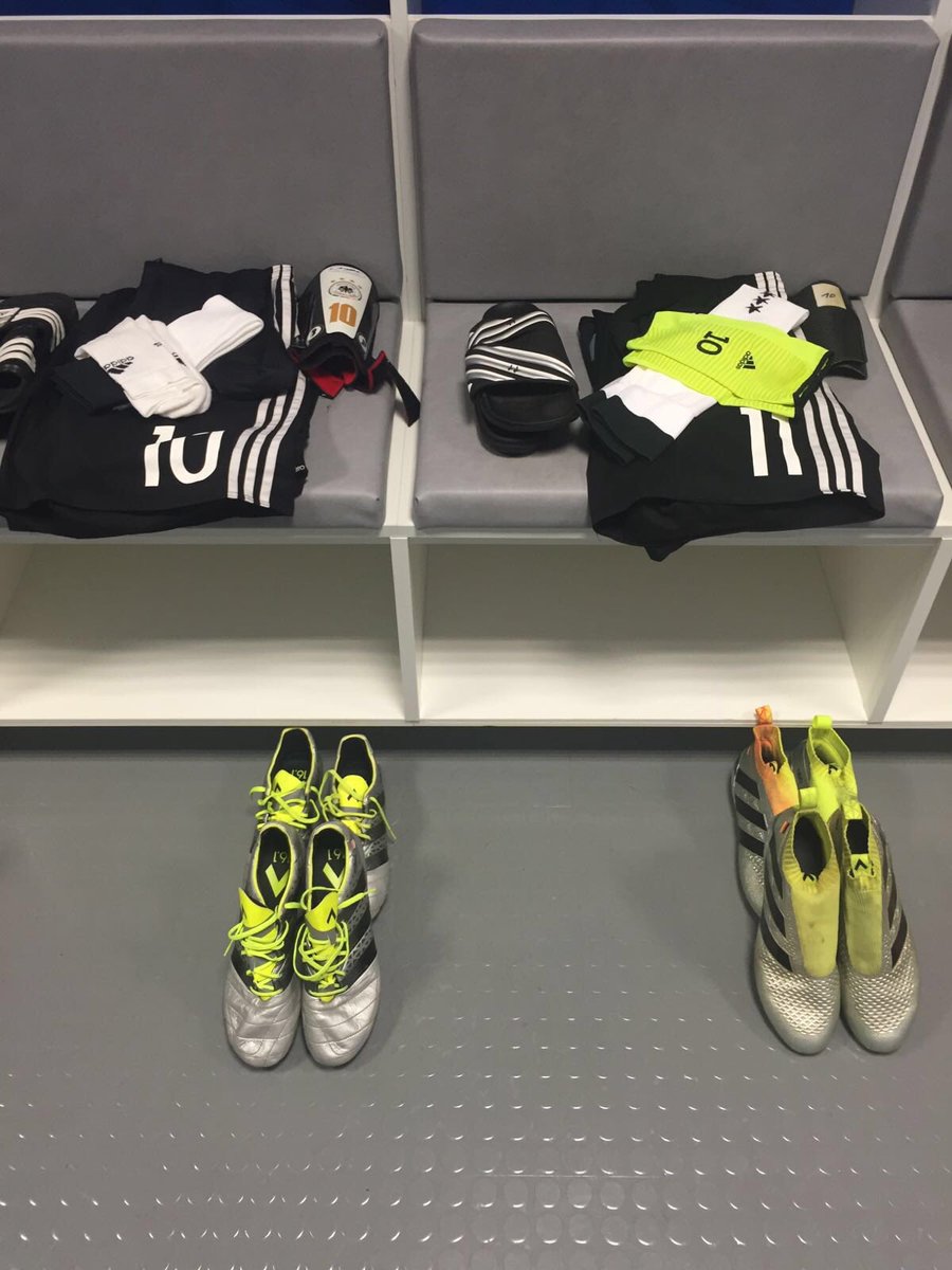 Es ist angerichtet. Die Vorfreude steigt... #GERITA #JederFuerJeden #EURO2016