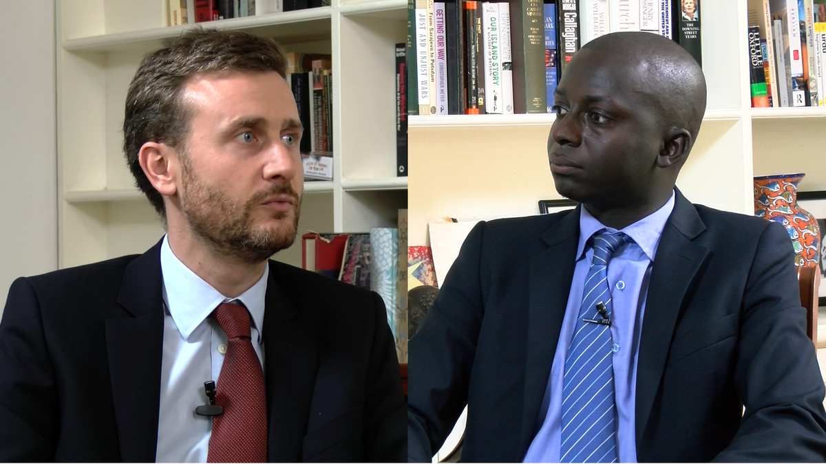 ChrifDIA's tweet photo. George Hodgson ambassadeur de la Gde-Bretagne au Sénégal, invité du 20h de la tfm. THÈME: LE Brexit.#kebetu #Brexit https://t.co/tVTM3SyVdB