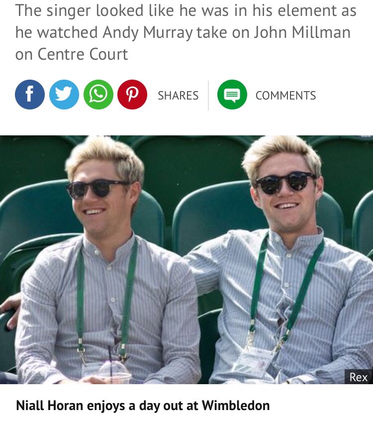 MattEdmondson's tweet photo. Why have @MirrorCeleb edited this so @NiallOfficial is putting his arm around himself? 2 of him make a cute couple. https://t.co/jIXMJ5wf51
