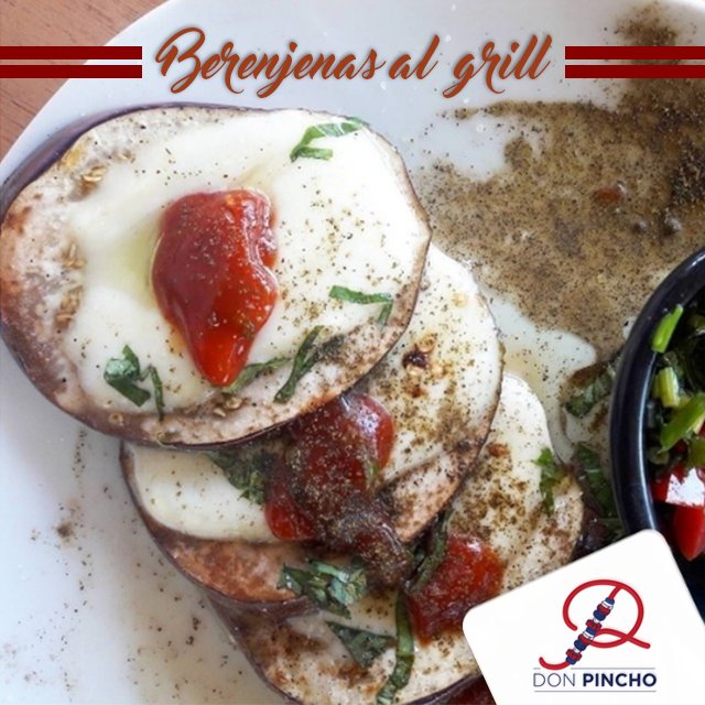 _DonPincho's tweet image. Te parece almorzar hoy unas grandiosas #berenjenasalgrill, preparadas con los mejores ingredientes y el mayor amor.