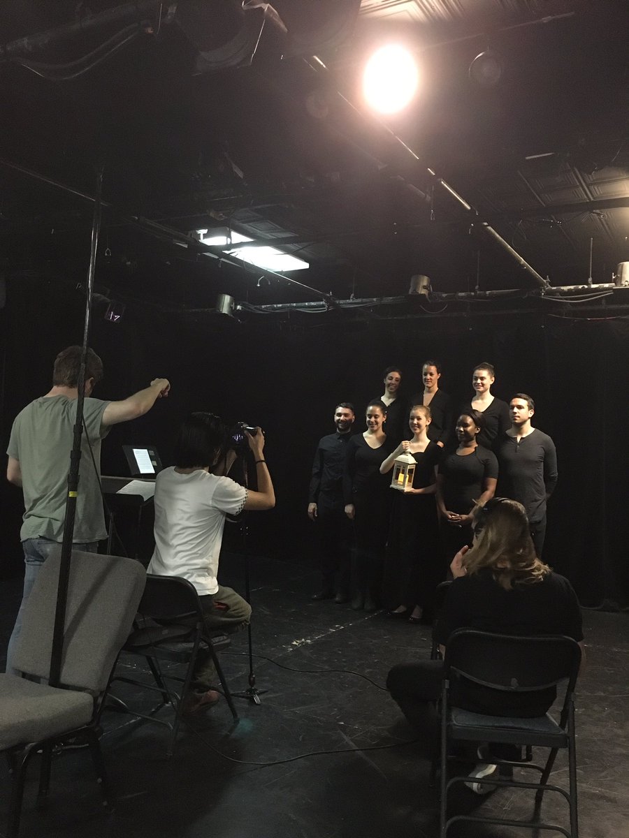 crashlightnyc's tweet photo. Shooting propaganda films today! Stay tuned for more to come! #crashlight #newmusical #nytheater #offbroadway https://t.co/AjgWOAmsFr