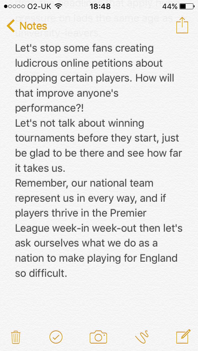 mrjakehumphrey's tweet photo. SO frustrated by some of the reaction to England's #EURO2016 exit, I wrote this. Agree? Disagree? Opinions welcome.. https://t.co/eZjJZEQjdu