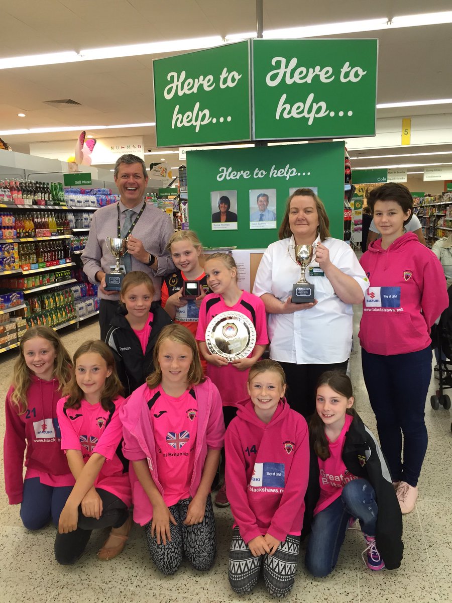 Thanks to Dave and his team and all customers who supported us today £617.57 raised #morrisons