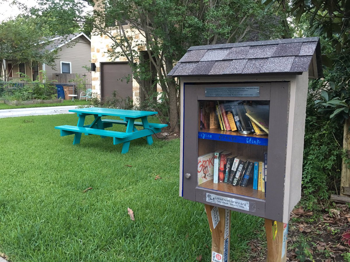 Ave H Free Library tweet media
