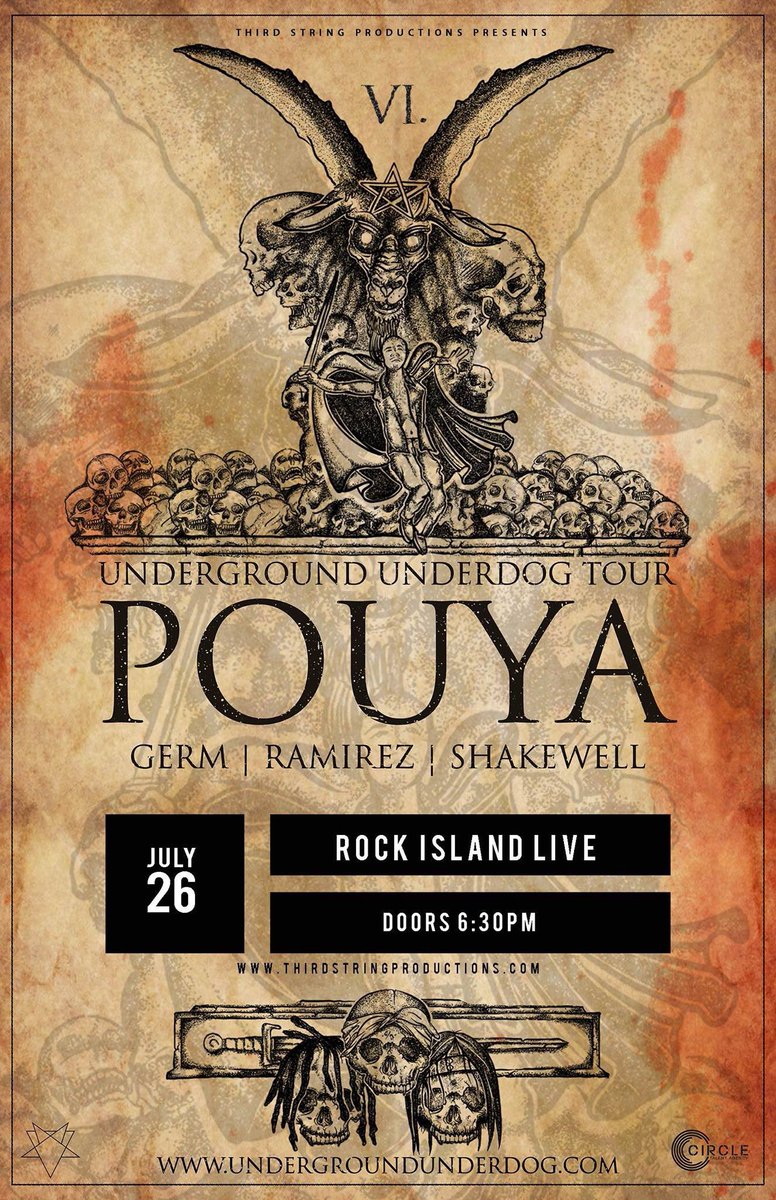 MiddleMap_Prod's tweet photo. @DXCTRAPS was just added to the @Pouyalilpou show @RockIslandLive get your tix now!! https://t.co/23kl2sXpwp
