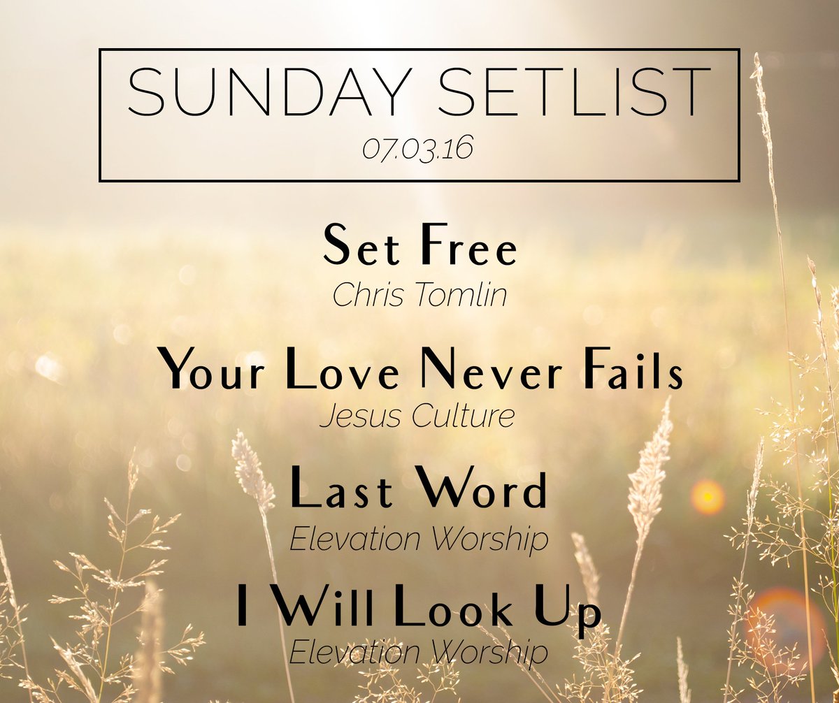 We've been looking forward to tomorrow morning all week! Come out as we wrap up our Hopeless series.