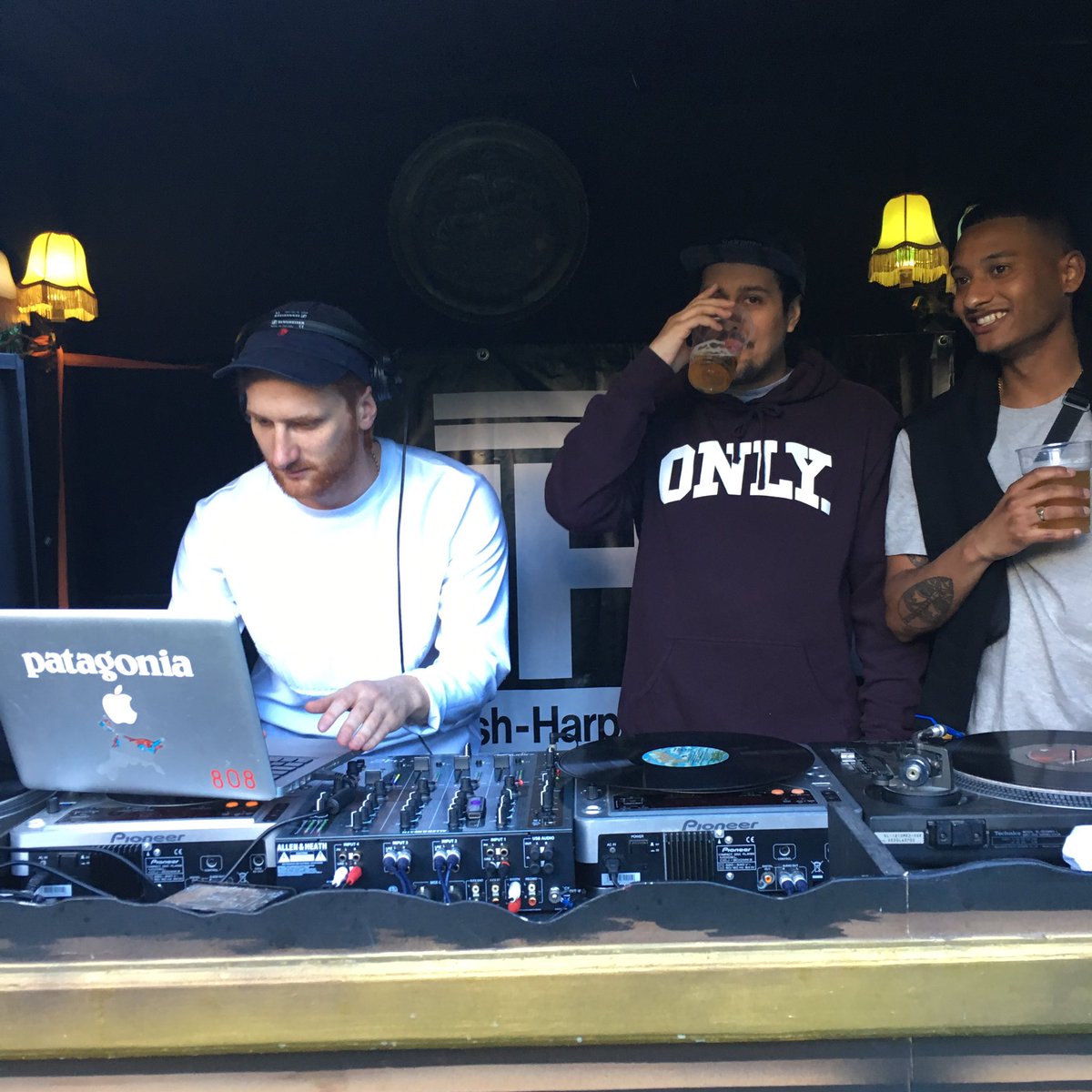 HumanJukeboxDJ's tweet photo. The @TropicoMusic boys on now till 10pm at #LMC16 Chapelfield Gardens https://t.co/26naX75Xit