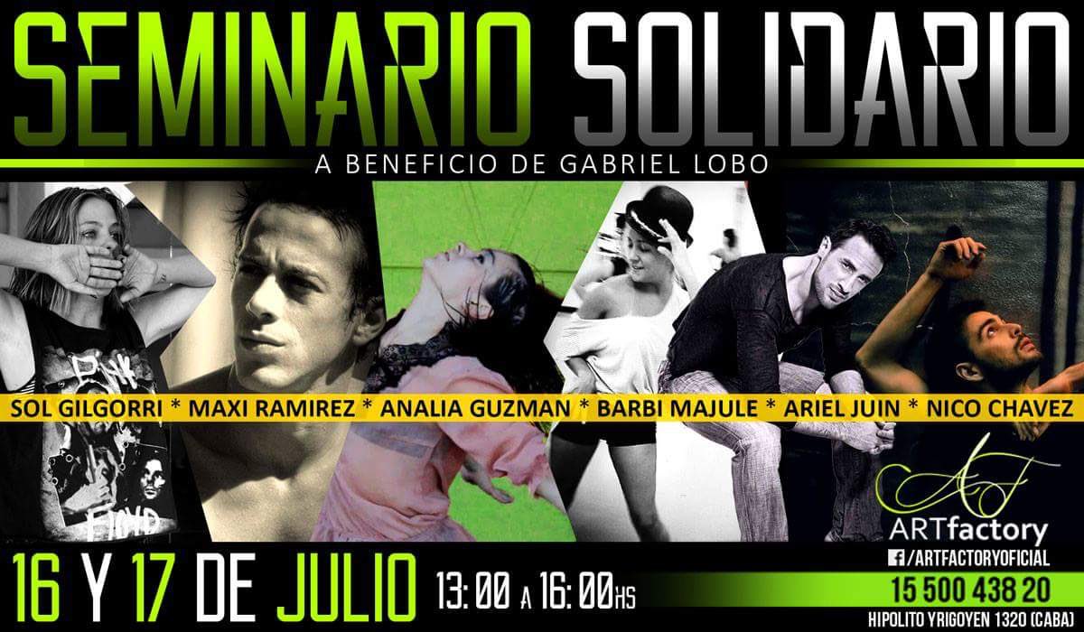 ATENCIÓN Podes tomar clase con todos estos grosos y ayudar a una buena causa! Info: <a href="/nicochavezok/">Nico Chavez</a> o ARTfactory ❤️rt