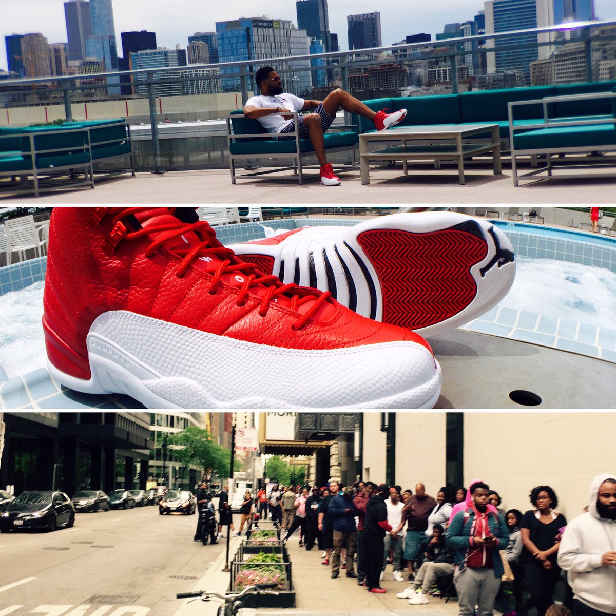 sneakergorillaz's tweet photo. You can get with this...or you can get with THAT @SneakerGorillaz #NoLineGang #GymRed https://t.co/sgV4cNusEp