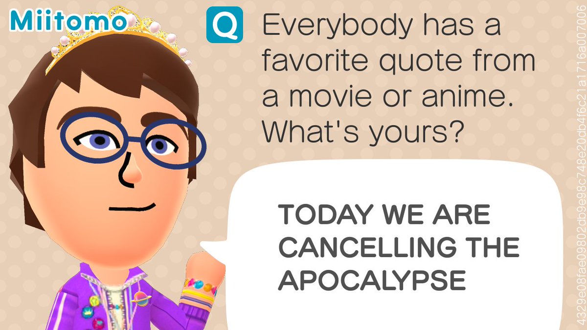 indigoirate's tweet photo. Just imagine Stacker Pentecost instead of me https://t.co/HEqOMS7RDM #Miitomo #Miitomo_f1fdx8z2 #en https://t.co/8hEVH3ZNdM