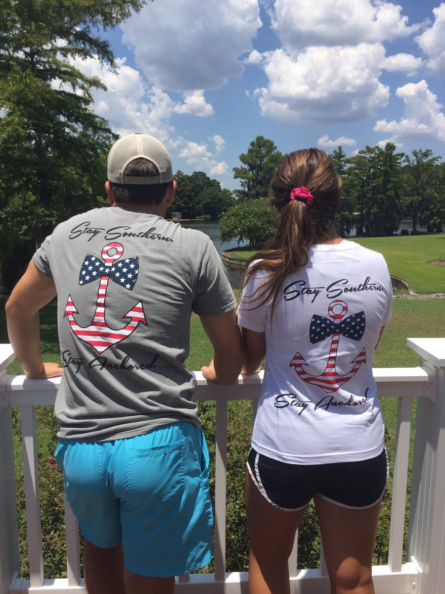 Happy Fourth of July weekend! There's only 2 days left to use our cupon code "America" for $10 off these shirts 🇺🇸⚓️