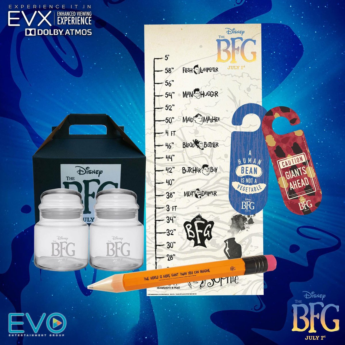 evocinemas's tweet photo. Time for a GIANT sized giveaway! RT for your shot to win a #BFG prize pack! Get tix here: https://t.co/qq4PxWm2jR https://t.co/AukIxGbsOD