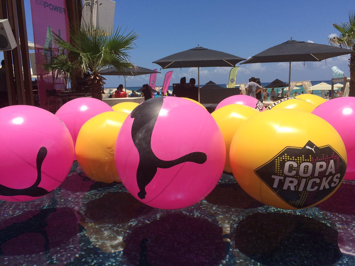 playaenmano's tweet photo. Estamos por aquí disfrutando #CopaTricks Continental #PlayLoud @PUMAmexico @MamitasBeach https://t.co/Ewq4xnk3jT