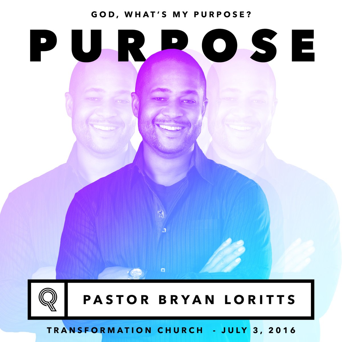 TCTransformers's tweet photo. Tomorrow, Pastor @bcloritts closes out #TCGodQuestions with a message on finding your purpose. Invite someone! https://t.co/SViGPTLlnp