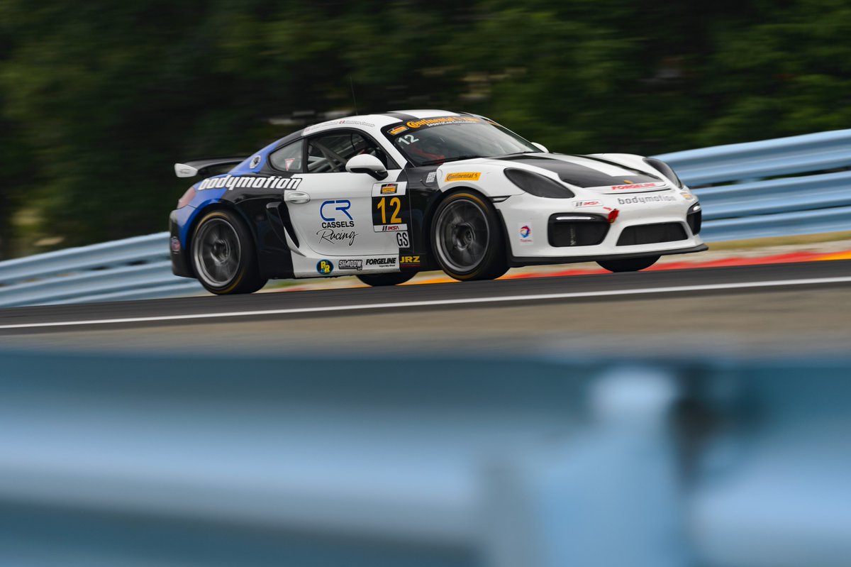 PorscheRaces's tweet photo. The 3 quickest cars today at #CTSC #Continental150 Watkins Glen were #Porsche #CaymanGT4 #Clubsport https://t.co/EWyIqN9h91