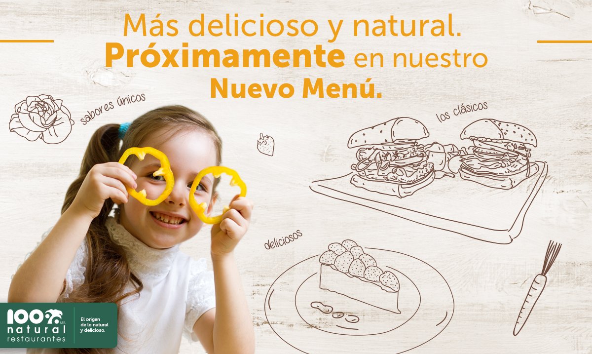Prepárate para disfrutar los nuevos sabores de nuestro nuevo menú