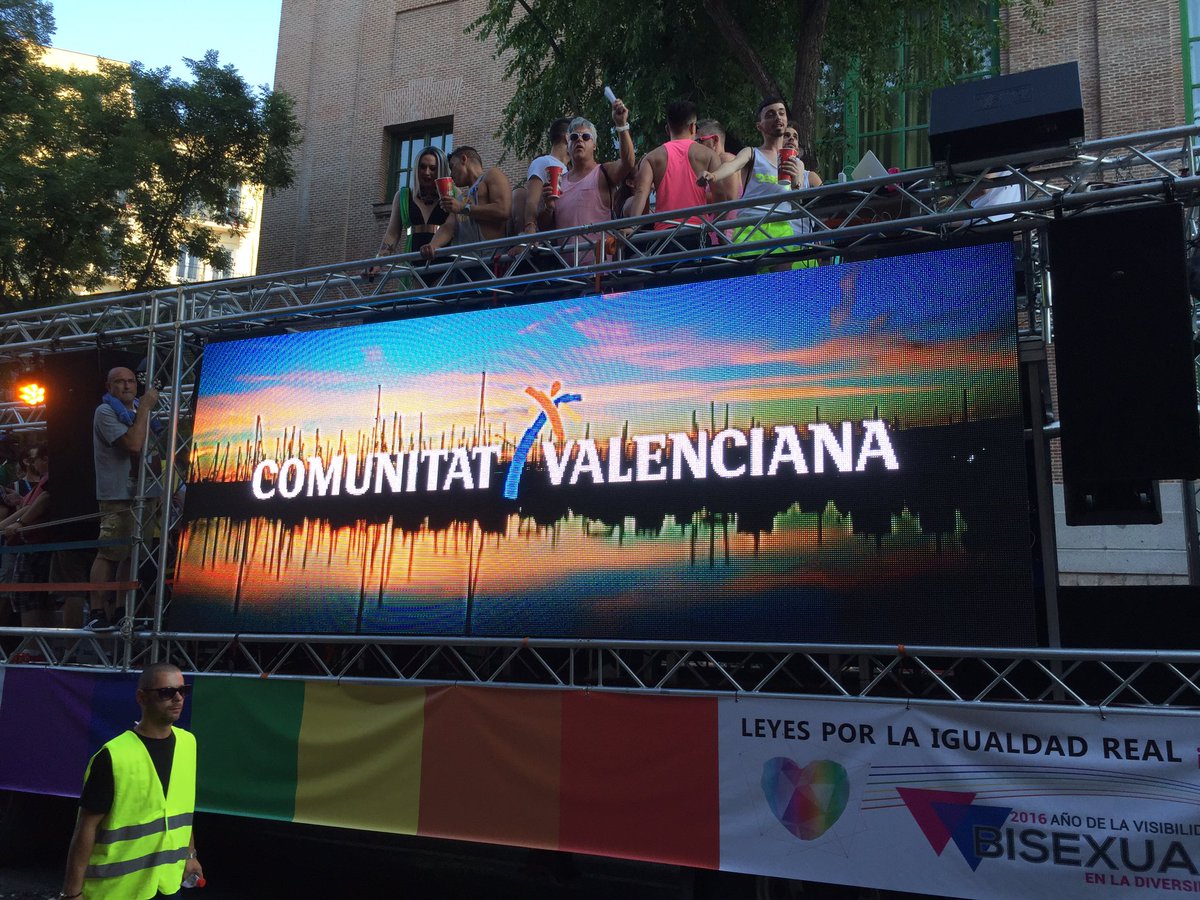 VLCGayGuide's tweet image. La Comunitat Valenciana en el MADO2016
#Mado2016ComunitatValenciana