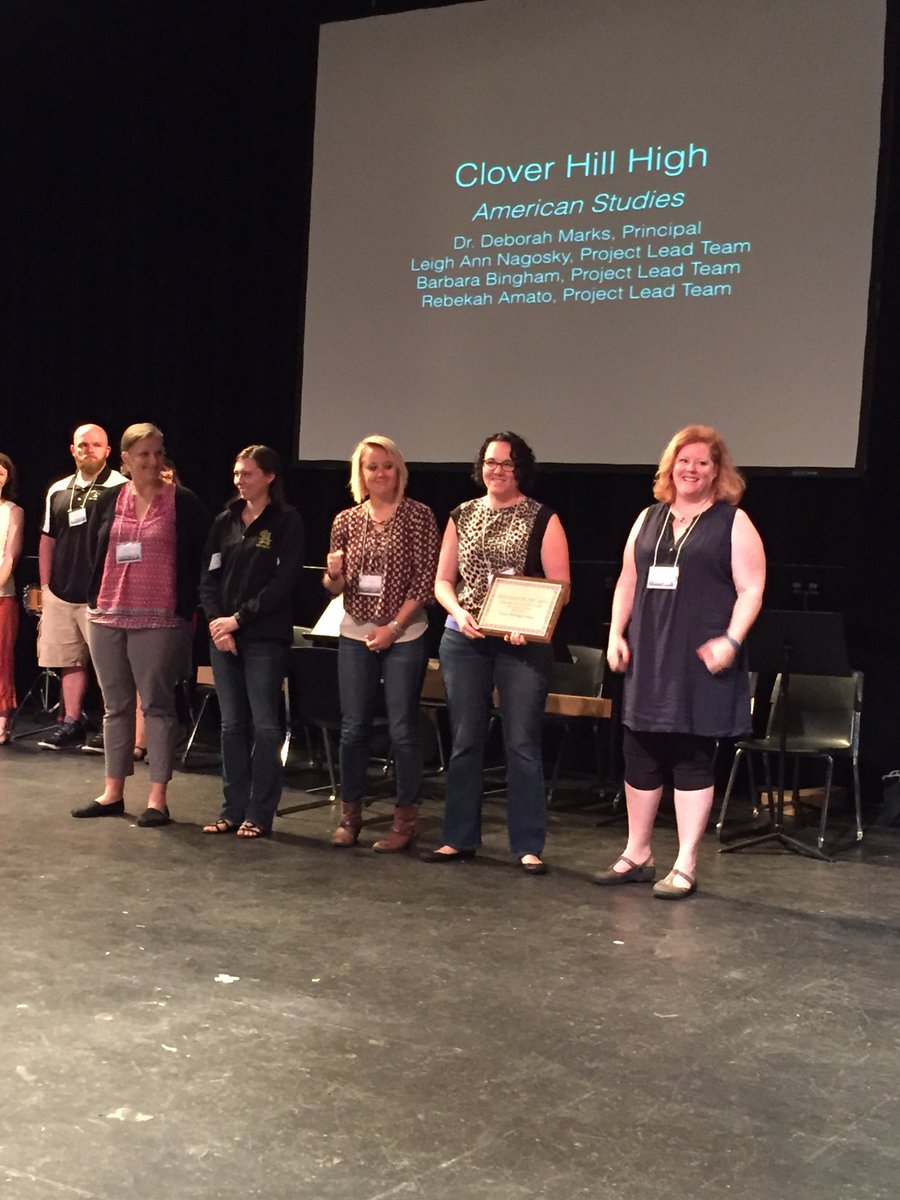AutumnNabors1's tweet photo. Proud of the integrated projects by Clover Hill HS and Greenfield ES recognized at JOI #PIAECT #JOI2016 #ccpslead https://t.co/6Ore1ePCM7