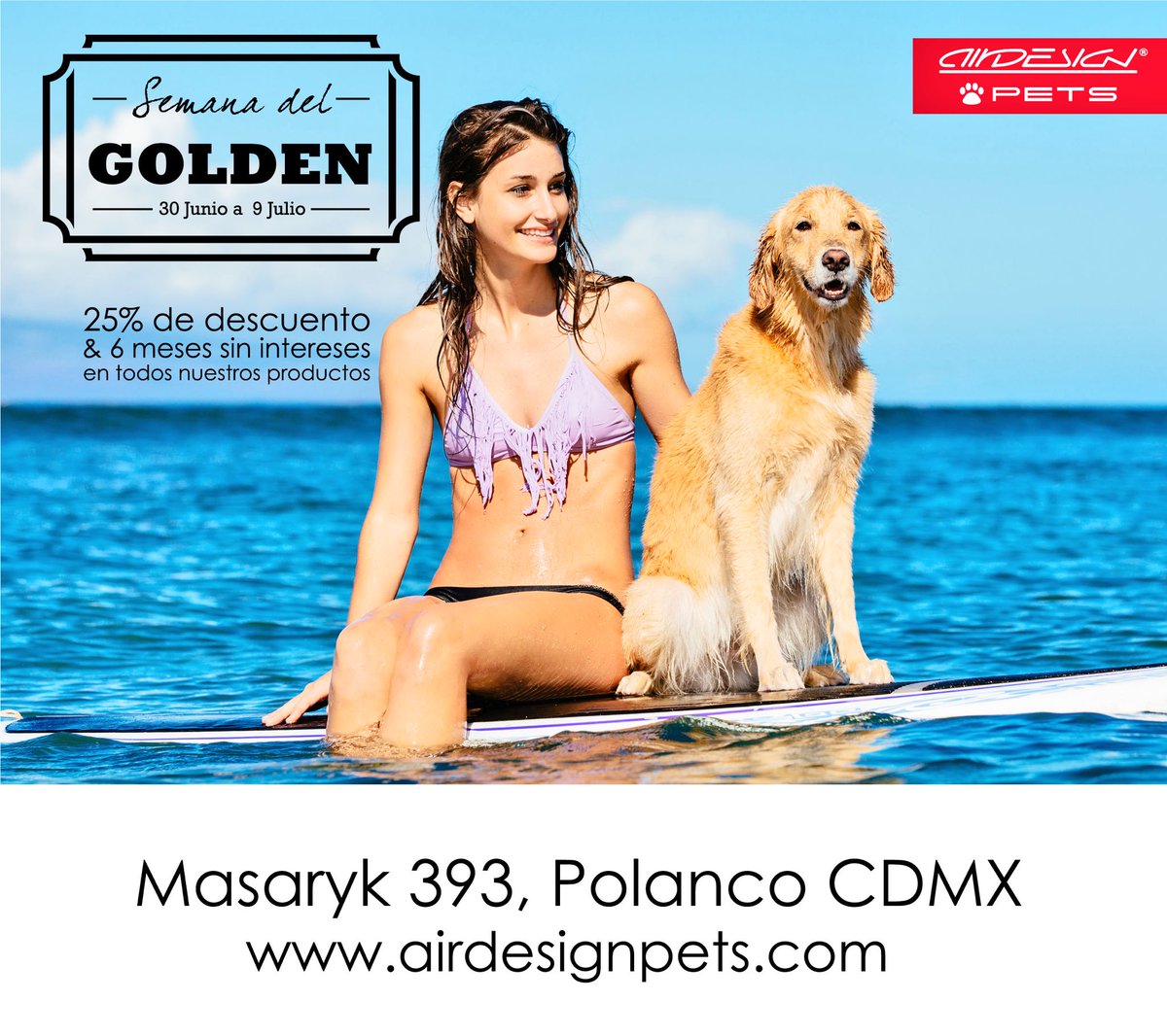 AirDesignPets's tweet photo. 25 % DE DESCUENTO + 6 MSI EN TODA NUESTRA BOUTIQUE
HASTA JULIO 9 https://t.co/QhsFHZNcgS