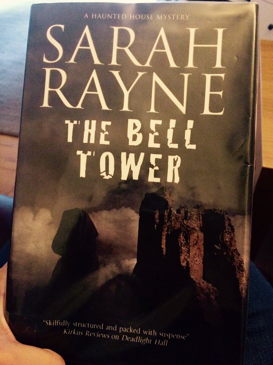 In to the next! @TheBellTower #SarahRayne #haunted #mystery #amreading 📚☺️