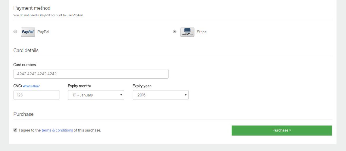 Our Web store now allows you to checkout with a Credit/Debit card (Secured through Stripe)
store.minevast.com