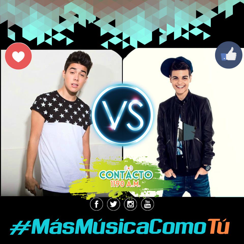 Contacto1190's tweet photo. ¿Quien quieres que sea el favorito de la semana?
Rt para @mariobautista_ VS Like para @AbrahamMateoMus https://t.co/aCJ3GinBKf