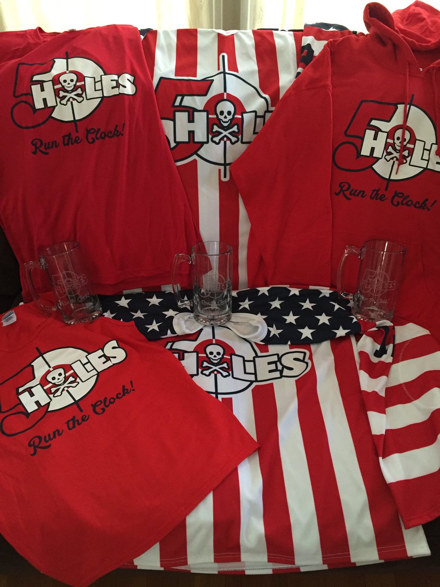 #RunTheClock gear is ready!! Tees, Tanks, Hoodies, Jerseys, and big ass beer mugs. Get some!