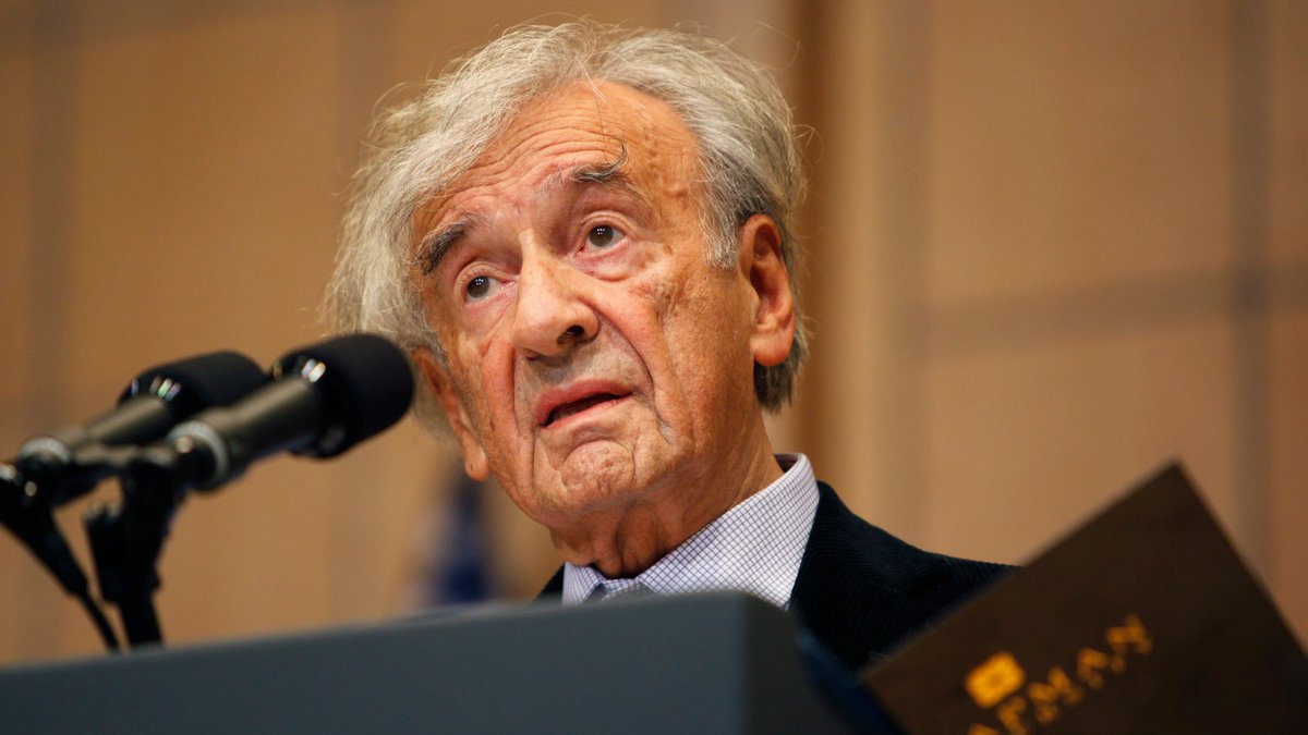 rtenews's tweet photo. Elie Wiesel, the Holocaust survivor, renowned writer and Nobel peace laureate, has died aged 87 https://t.co/IWUTQY3lzc