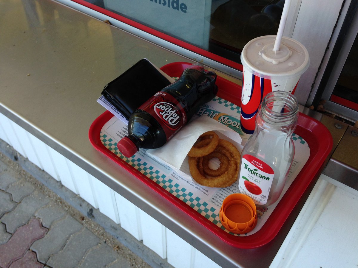 <a href="/MB_Rando/">Manitoba Randonneurs</a> Lockport control snack of champions. #calories