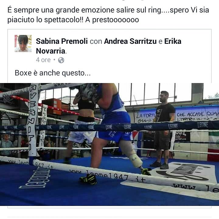 AmputeeBoxeur's tweet photo. #SENZBARRIEREBOXING #scuolapugilatotestudo #pugilato #boxe #specialboxe #bellagiornata #friends #lovethissport https://t.co/rENg7QoD2t