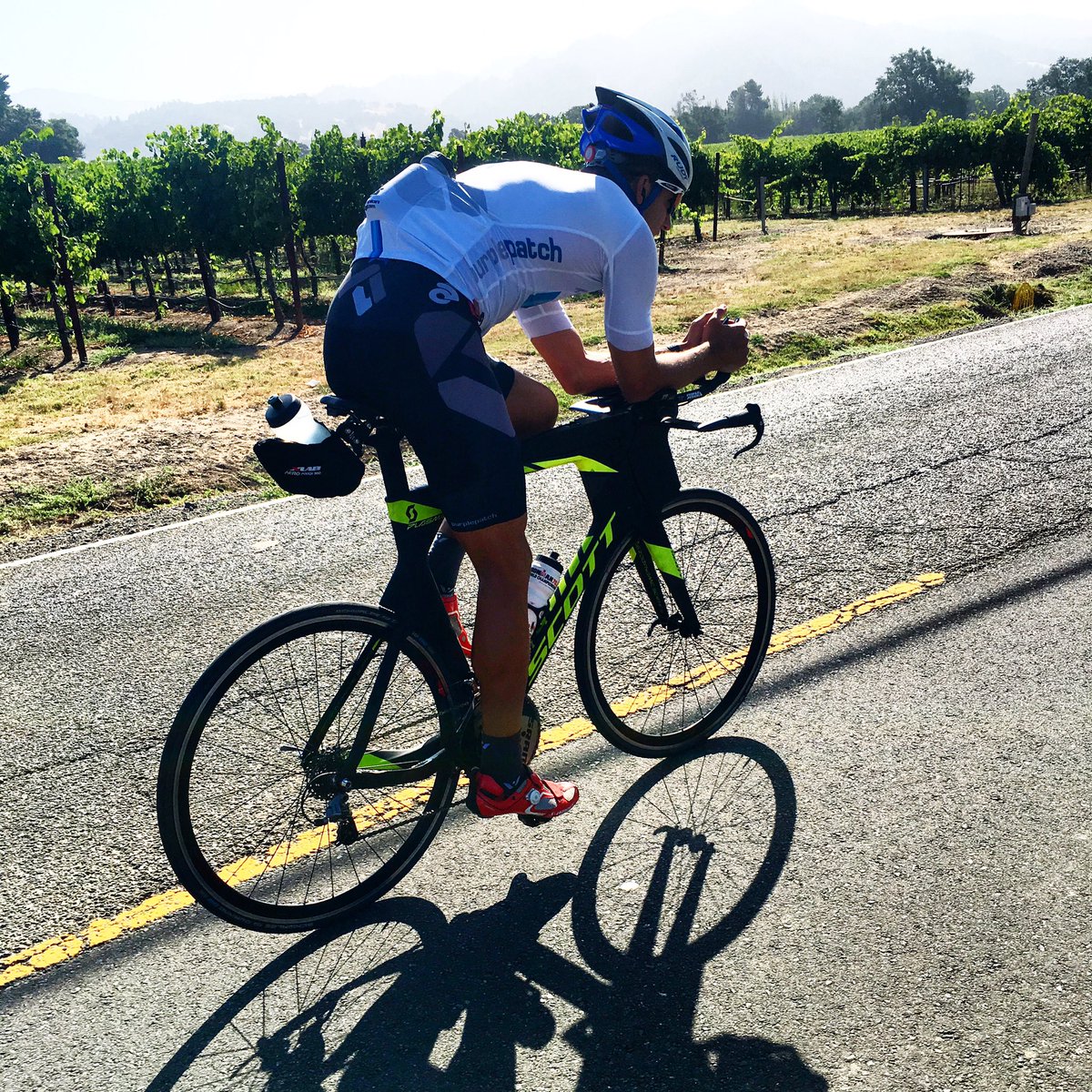 brettkinger's tweet photo. .@VinemanTri so excited for next week! Great to get out on the course today with some fellow @purplepatch athletes! https://t.co/bJTOqTVDv2