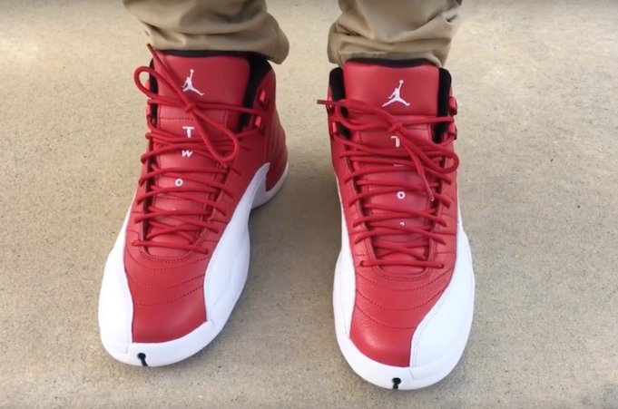 BBBrandedStore's tweet photo. the Air Jordan 12 "Gym Red" are now available! #JordanGameStrong https://t.co/JsHC6kzdHe
