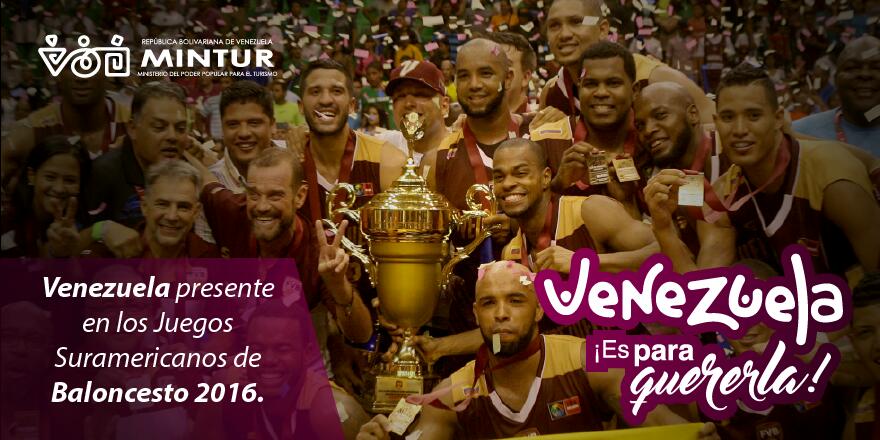 Marlenycdc_'s tweet photo. ¡Que viva nuestra generación de oro!!! Campeones de Baloncesto en el #Suramericano2016, por segundo año consecutivo. https://t.co/UY7QKhOVBa