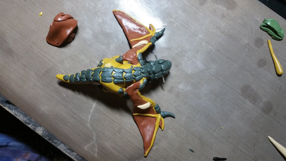SilverT_Creates's tweet photo. Just finished the #WoW #timelost #protodrake! <3 https://t.co/WcoQryiMLy