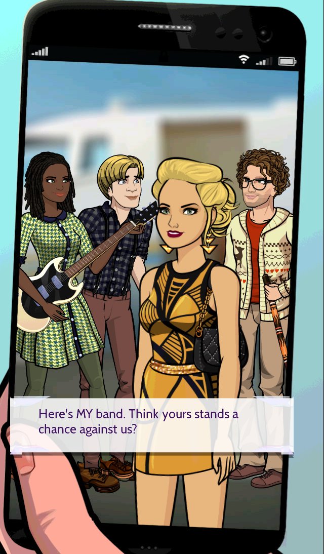 uantrade's tweet photo. Check out my killer band on Demi: Path To Fame! #demipathtofame https://t.co/SuJDWlVtUc https://t.co/X00VKsHc62