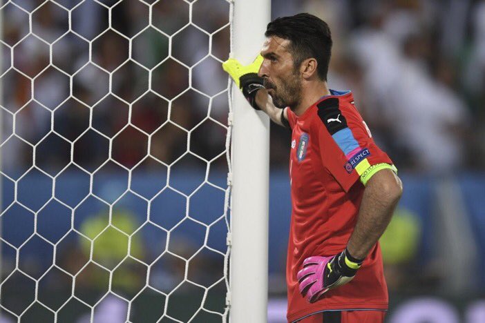 RETWEET if you feel sorry for the legend Gianluigi Buffon